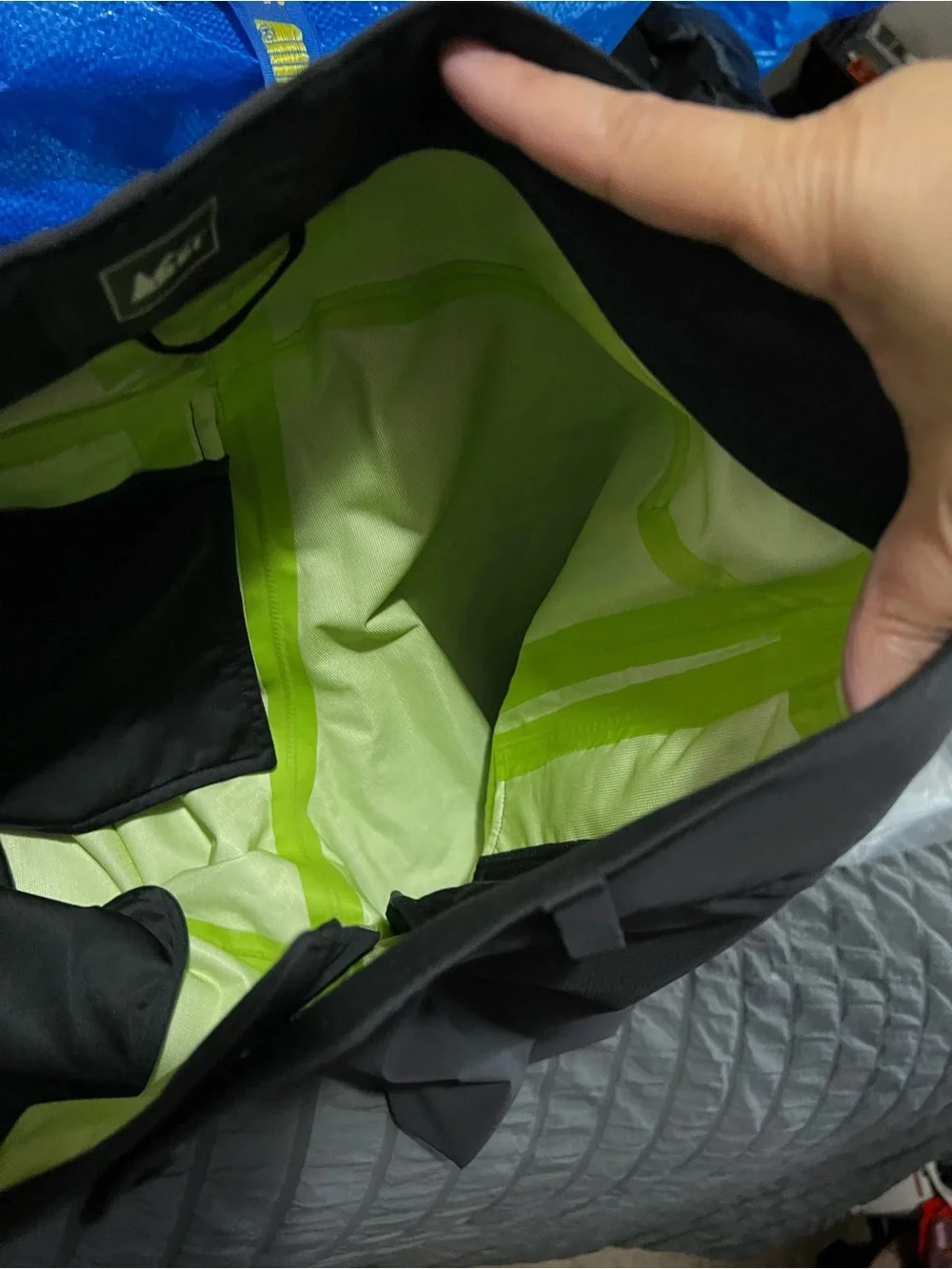 REI Co-op E1 Elements Black Soft Shell Hiking Outdoor Technical Trail Pants